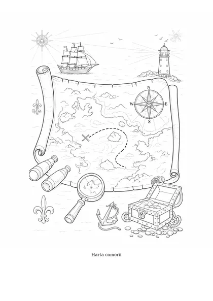 Harta comorii · desenul 17