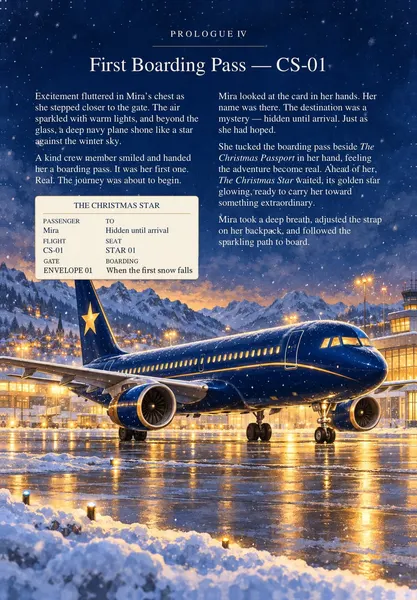 Prologue IV · First Boarding Pass