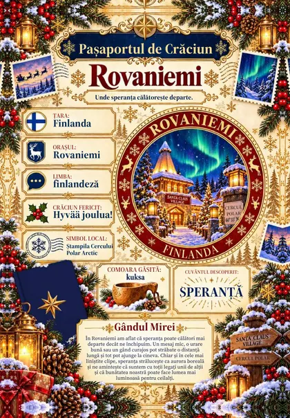 Rovaniemi · Pașaportul de Crăciun · pagina 87
