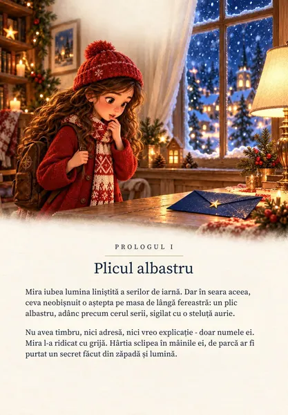 Prologul I · Plicul albastru