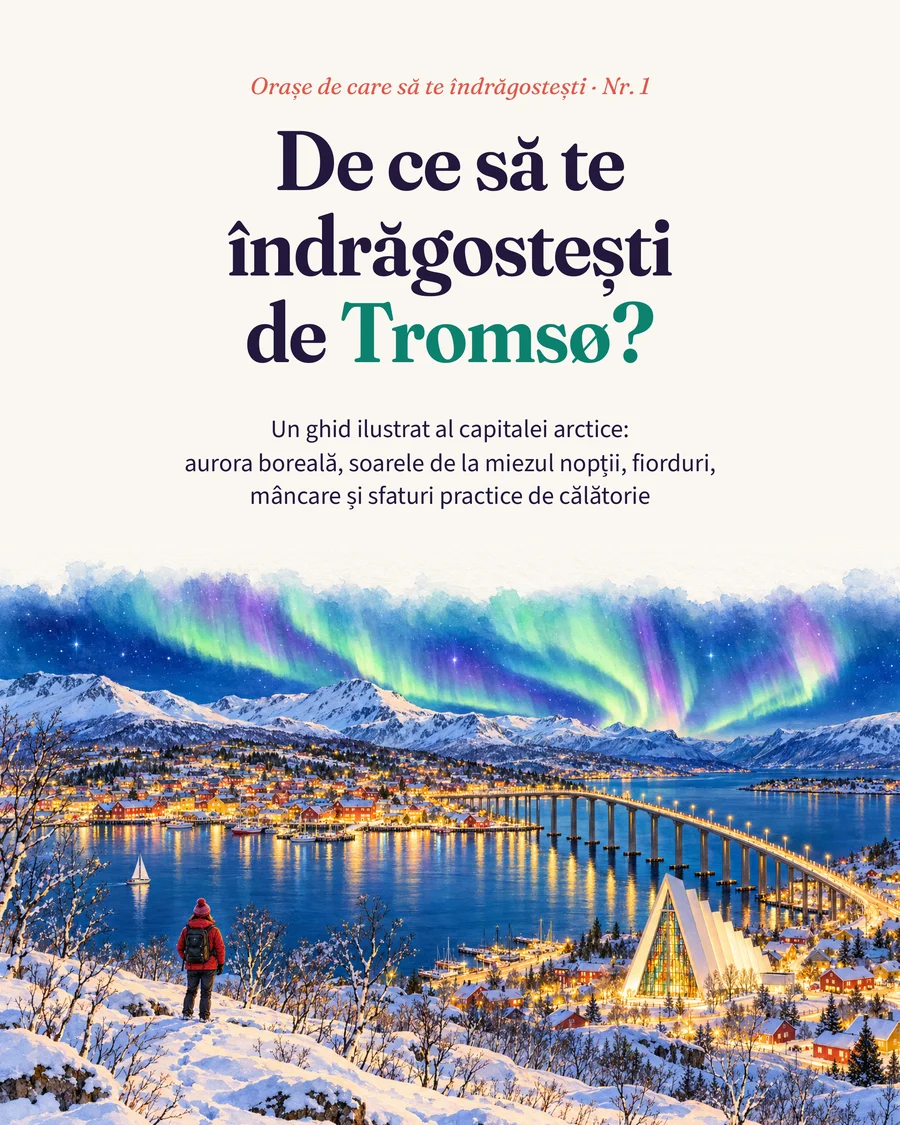 Coperta cărții De ce să te îndrăgostești de Tromsø?
